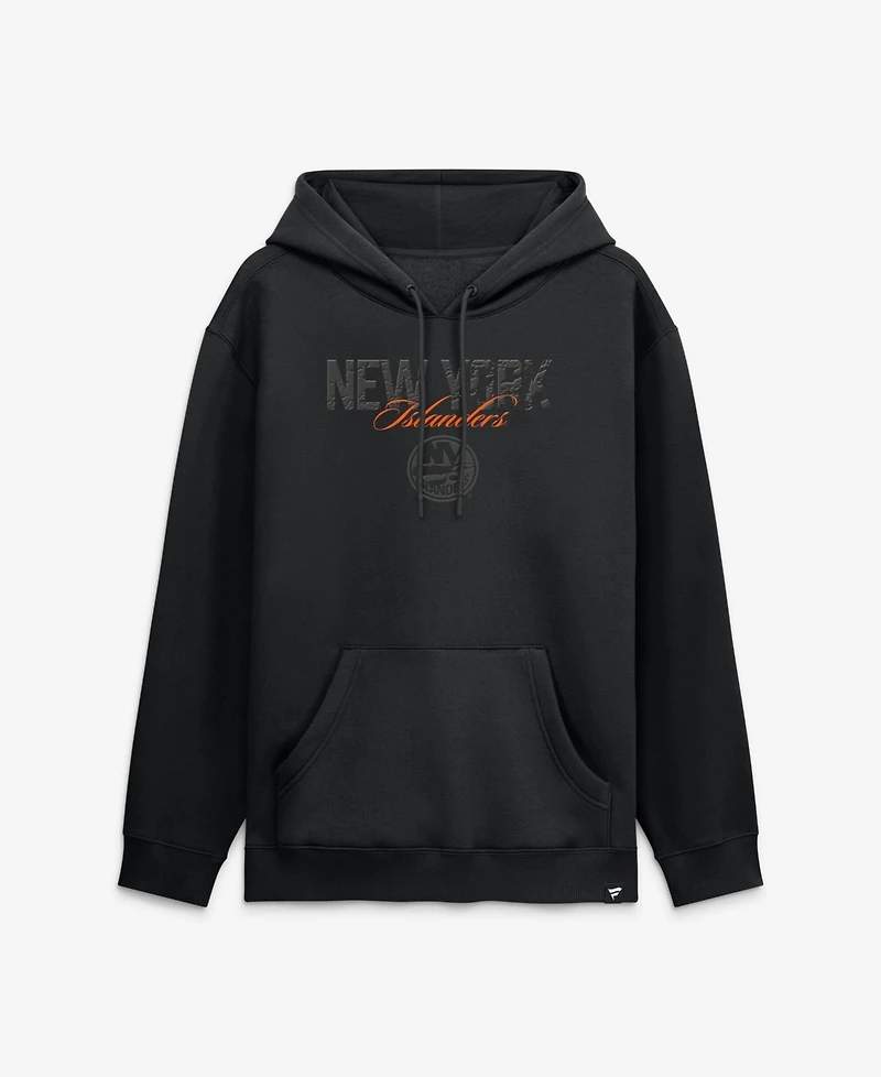 Fanatics Men's New York Islanders Black Out Hoodie