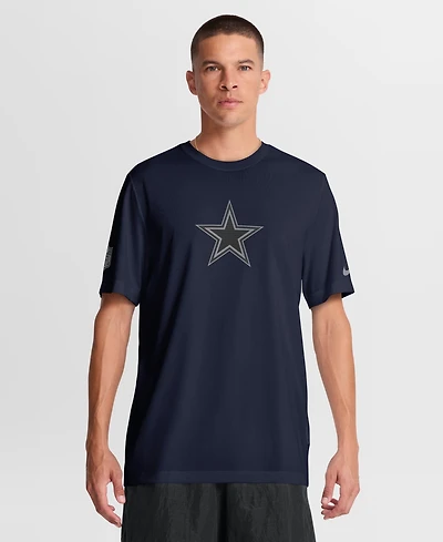 Nike Men's Navy Dallas Cowboys Sideline Lead The Charge Legend Dri-fit T-Shirt