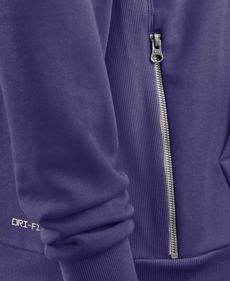 Nike Men's Purple Minnesota Vikings Standard Issue Replay Officials Alternate Dri-fit Hoodie