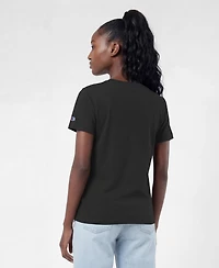 Champion Women's Black Utah Mammoth Wordmark Lockup T-Shirt