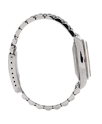 Pre-Owned Rolex Oyster Perpetual Datejust Automatic Watch in Stainless Steel and White Gold with Diamond Markers 31mm