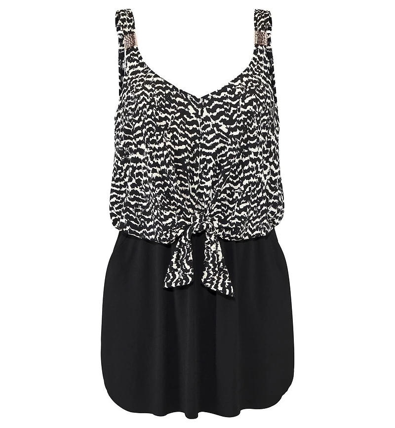 Lascana Women's Animal Print Swim Dress