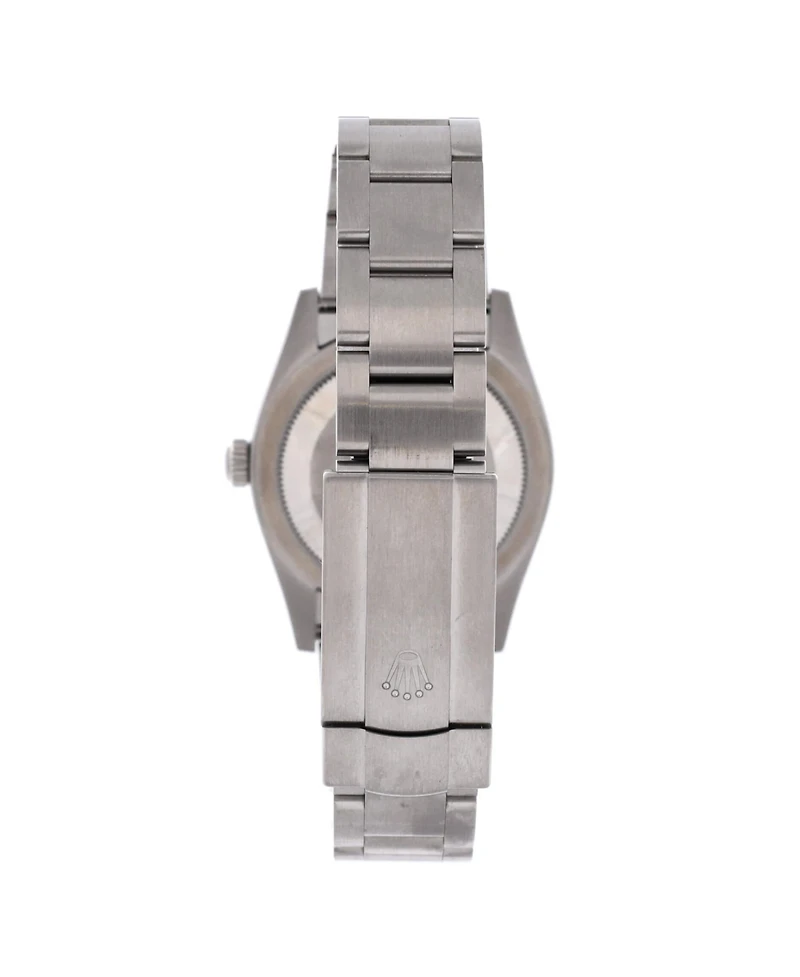 Pre-Owned Rolex Oyster Perpetual Pink Automatic Watch in Stainless Steel 34mm