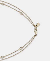 Lauren Ralph Lauren Cubic Zirconia 17" Layered Pendant Necklace