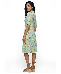 Olsen Women's Lush Lemon A-Line Dress