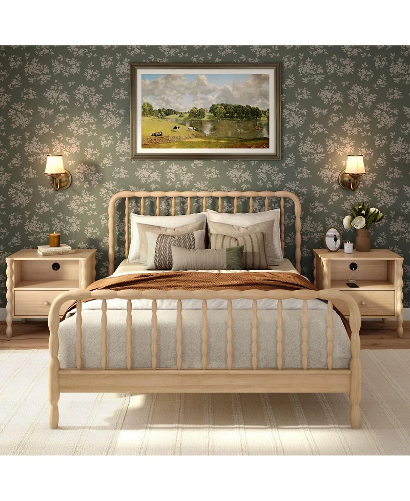 Plank+Beam Jenny Lind Queen Bed