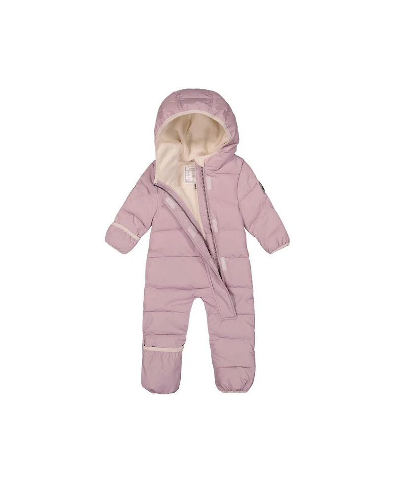 Deux par Baby Girl (3M-24M) Cloud One Piece Snowsuit Adapted for Car Seats