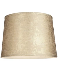 Springcrest 13" Top x 15" Bottom x 11" High x 11" Slant Print Lamp Shade Replacement Tapered Spider Harp Finial