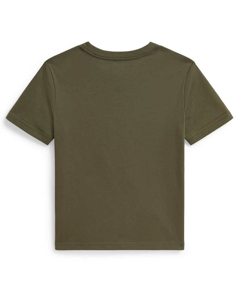 Polo Ralph Lauren Boys' 2T-7 Bear Cotton Jersey T-Shirt