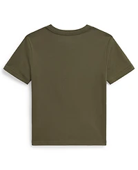 Polo Ralph Lauren Boys' 2T-7 Bear Cotton Jersey T-Shirt