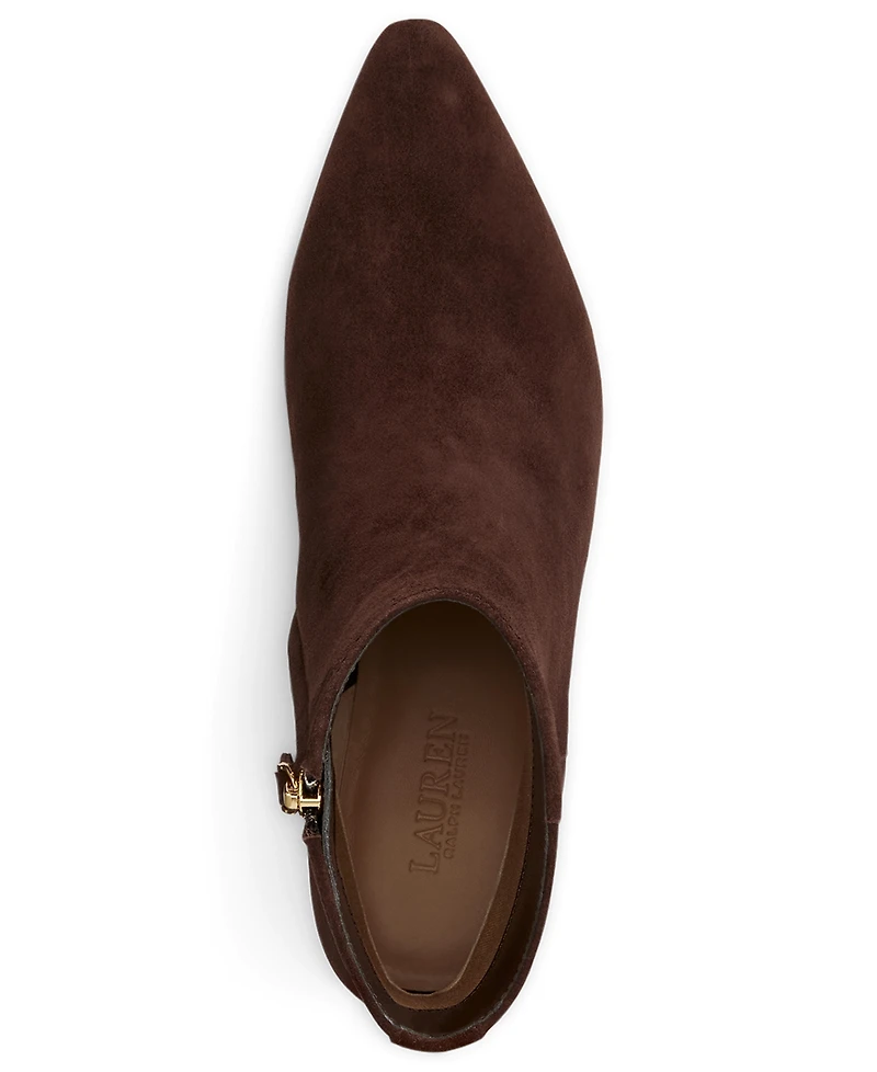 Lauren Ralph Women's Francesca Zipper Booties