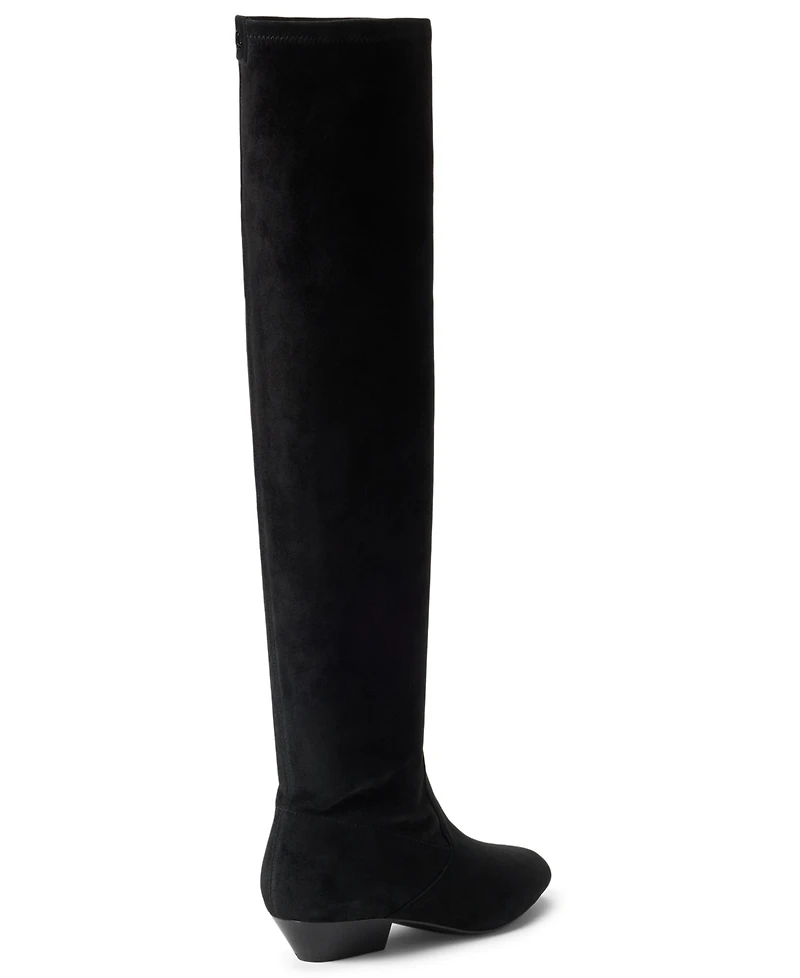 Lauren Ralph Women's Weslee Stretch Zipper Tall Boots