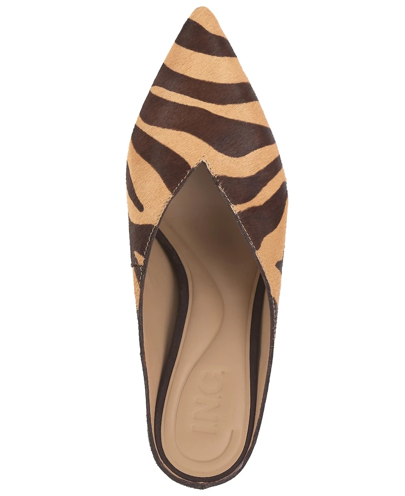 I.n.c. International Concepts Women's Krysia Pointed Toe Mule Pumps, Macy's Exclusive