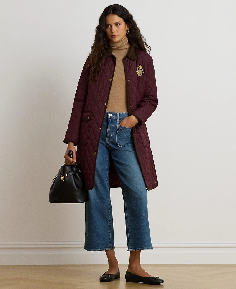 Lauren Ralph Women's Collared Coat