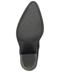 Guess Women's Sashon Knee-High Topstitched Western Boots
