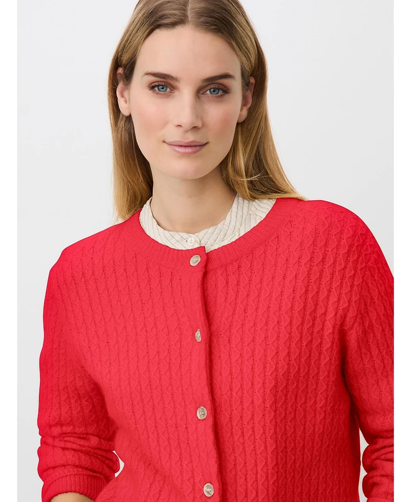 Masai Copenhagen Women's MaLeryntha Cable-Knit Button-Front Cardigan
