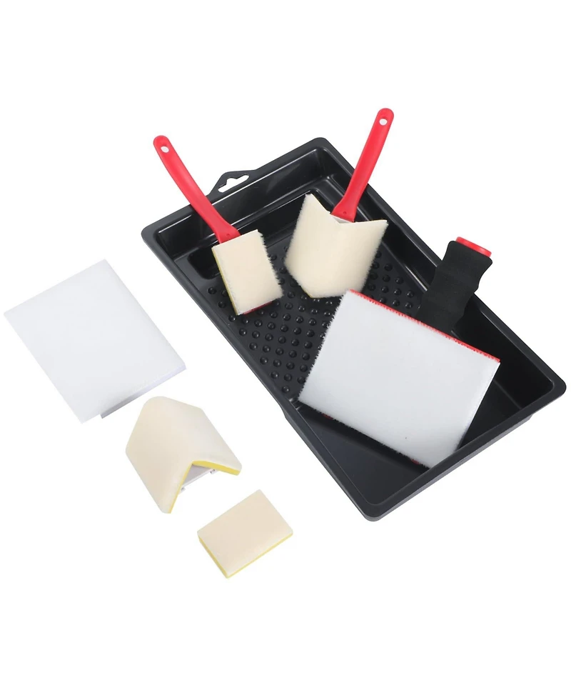 Xdovet Paint Edger Trimmer With Pad Refills Corner Walls Ceilings Trim Touch Up Refill Applicator Flat Surfaces