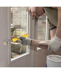 Xdovet Mini Roller Brush Touch Up Trim Edge Corner Window Frame