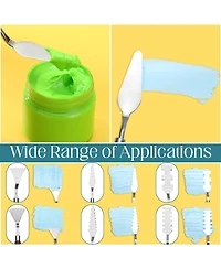 Xdovet Stainless Steel Spatula Tools For Oil Paint Mixing Texturing