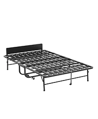 Streamdale Furniture 75"x46" Extra Long Folding Bed with 5" Memory Foam Mattress and Adjustable Head