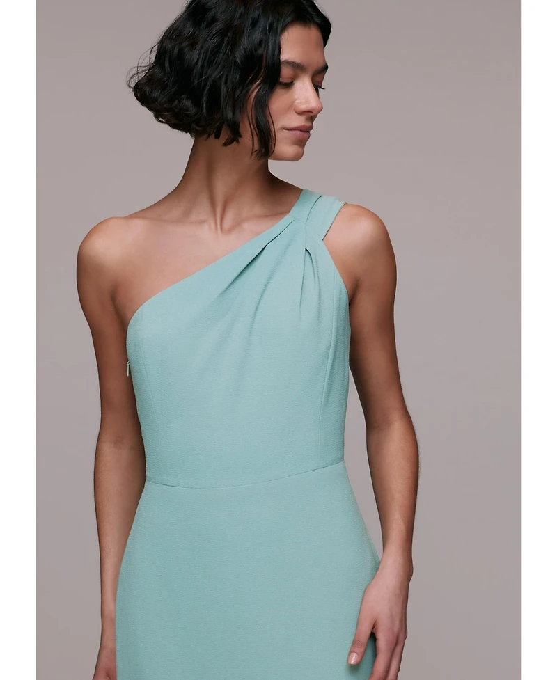Whistles Women's Bethan One-Shoulder Maxi Wedding Guest Dress