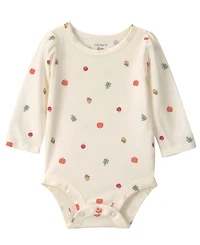 Carter's Baby Girls' Thanksgiving Crewneck Top, Sleeveless Dress and Headwrap, 3-Piece Set