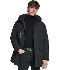 Karl Lagerfeld Paris Men's Signature Parka Jacket