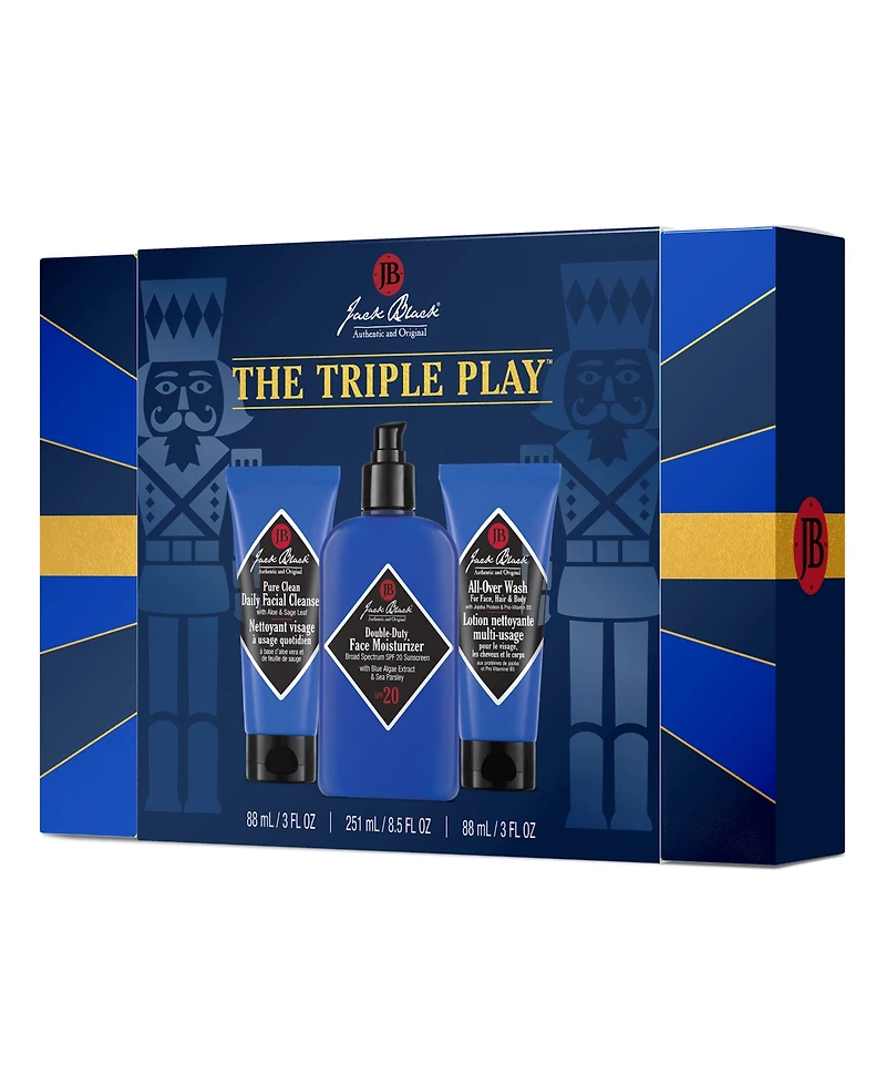 Jack Black 3-Piece The Triple Play All-Over Wash Gift Set