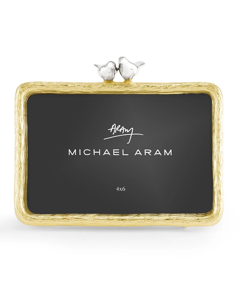 Michael Aram Lovebirds Frame, 4" x 6"