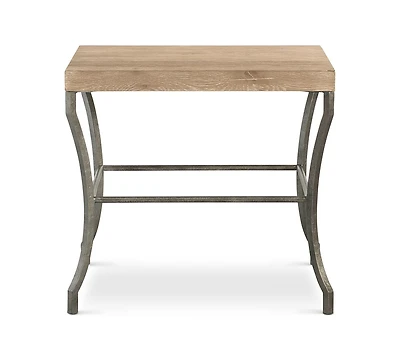 Bernhardt Tribeca 26" Wood Square Side Table