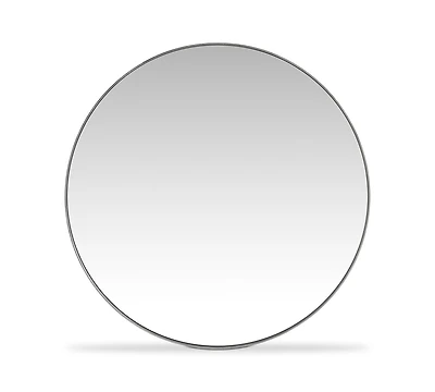 Bernhardt Tribeca 44" Steel Round Mirror
