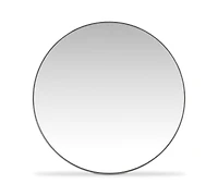 Bernhardt Tribeca 44" Steel Round Mirror