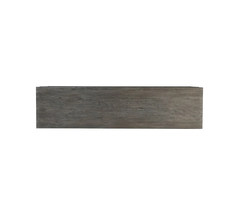 Bernhardt Tribeca 80.38" Wood & Steel Entertainment Credenza