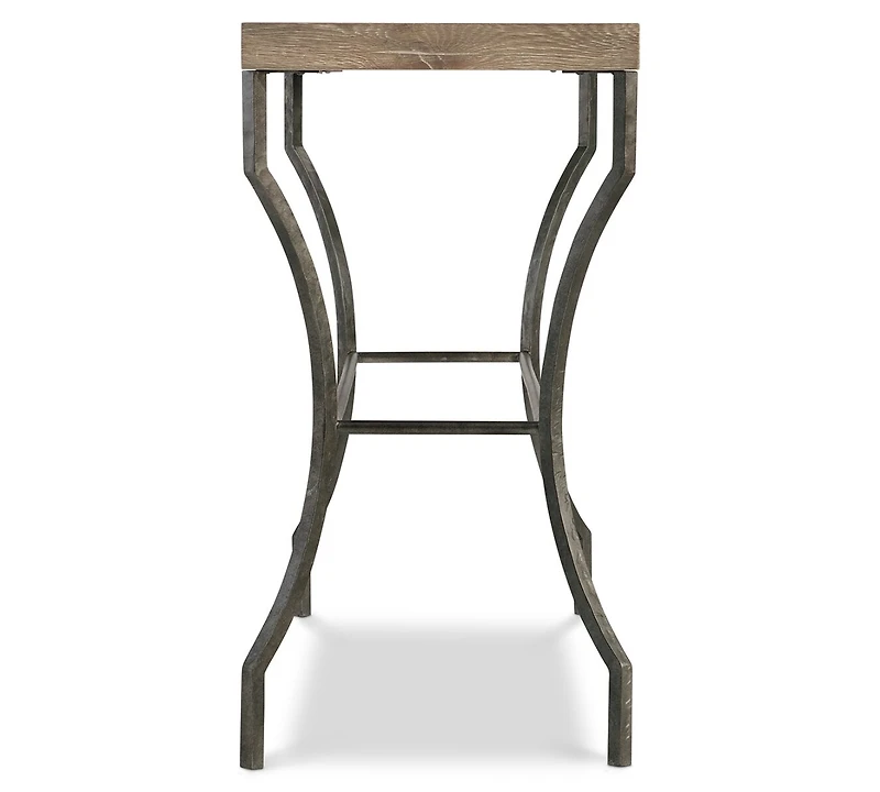 Bernhardt Tribeca 54" Wood & Steel Console Table
