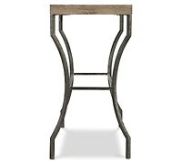 Bernhardt Tribeca 54" Wood & Steel Console Table