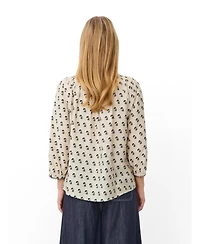Masai Copenhagen Women's Boat Neck Gathered Blouse