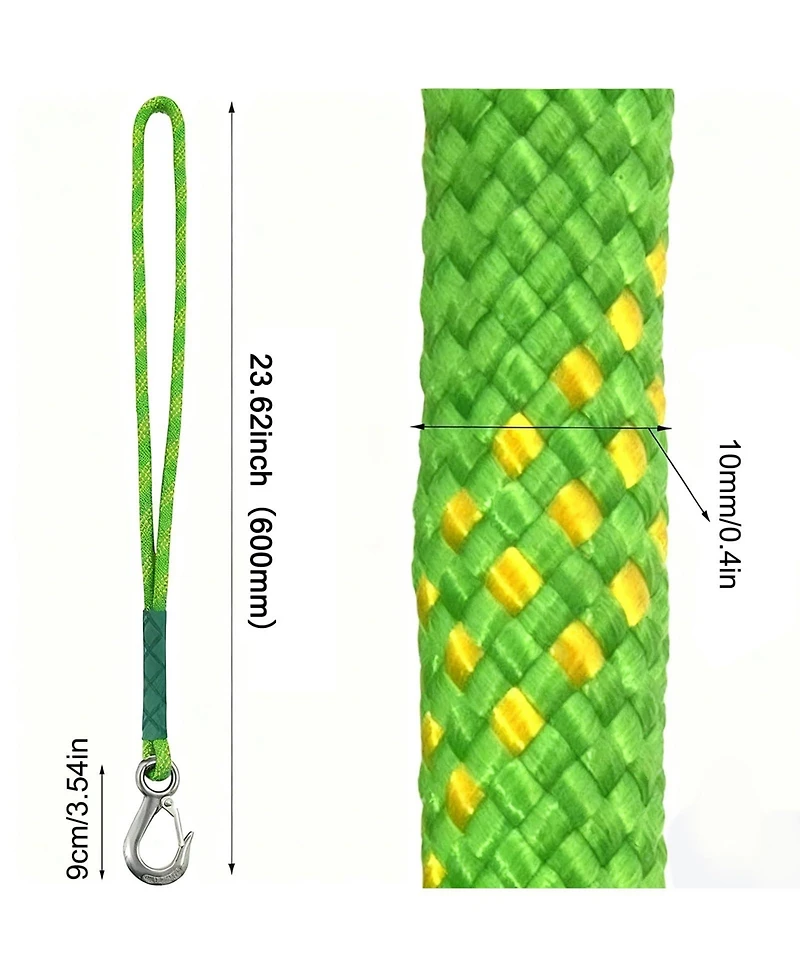 Piscifun Heavy Duty Tree Swing Rope Kit Hammock Straps With Carabiners 2 Pack