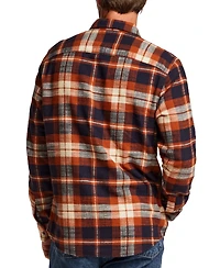 Weatherproof Vintage Men's Slub Flannel Plaid Shirt
