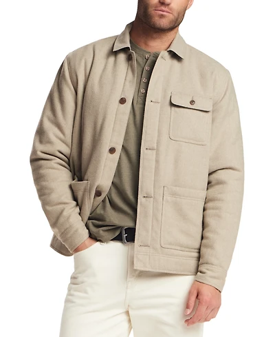 Weatherproof Vintage Men's Faux Wool Padded Jacket