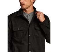 Weatherproof Vintage Men's Faux Suede Overshirt