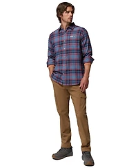 Columbia Men's Cornell Woods Flannel Long Sleeve Shirt