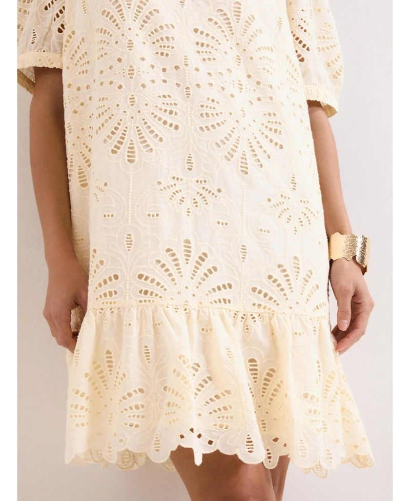 Phase Eight Women's Liliana Embroidered Mini Dress