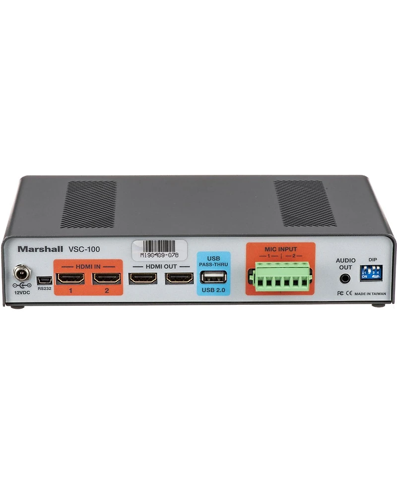 Marshall Electronics Vsc-100 Av Ucc Consolidator Bridge with Dual Hdmi and Usb Pass-Through