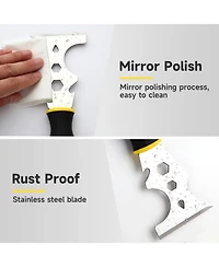 Xdovet Putty Knife Scraper Set Drywall Repair Tool