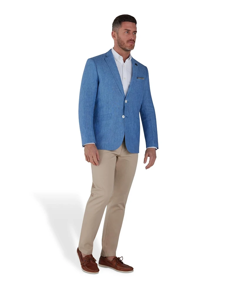 Raging Bull Men's Big and Tall Linen Blazer