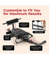 Sunny Health and Fitness Multifunction Core and Glute