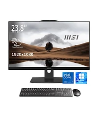 Msi Modern AM242TP 1M Aio Desktop, 23.8 Inch Fhd Touch 60Hz, Intel Core 7, Intel Graphics, 32GB DDR5, 1TB Ssd, Wireless Kb and Mouse