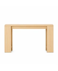 homfan 70.9" Farmhouse Narrow Console Table, Rustic Entryway Sofa Table for Living Room, Hallway