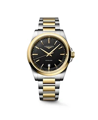 Longines Men's Two-Tone Pvd Stainless Steel Bracelet Watch 41mm