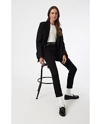Mavi Jeans Women's Kathleen Slim Boyfriend Feather Denim